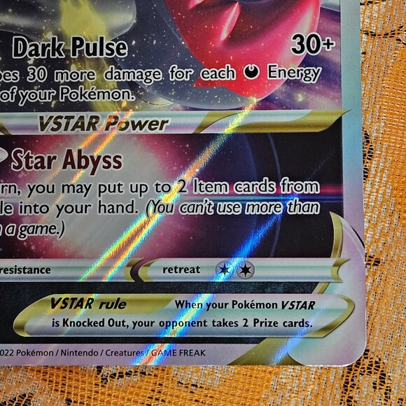 Darkrai VStar 99/189 Astral Radiance Promo Jumbo Oversized Card LP Oversize - Picture 8 of 12